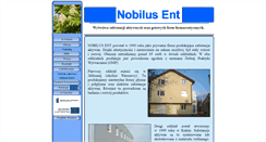 Desktop Screenshot of nobilusent.pl